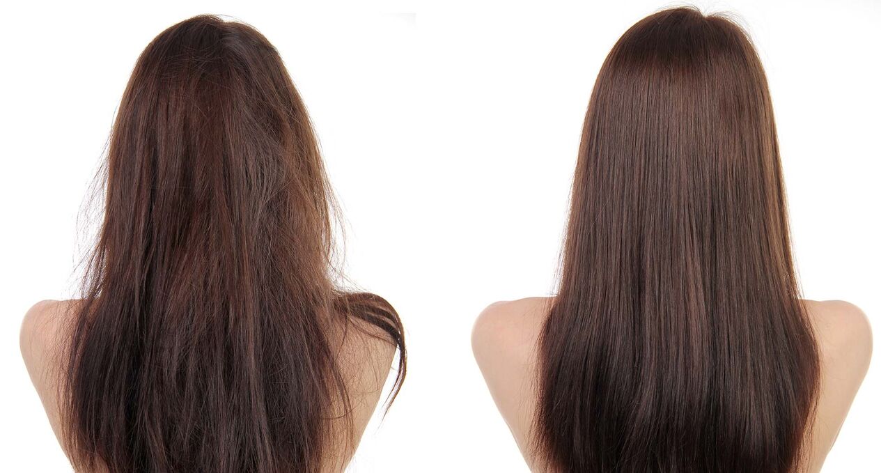 Restauration des cheveux